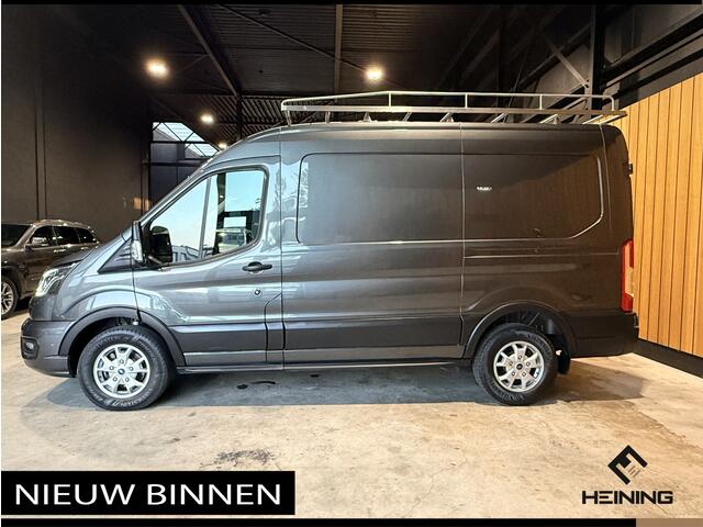 Ford TRANSIT 350 2.0 TDCI L2H2 Limited. 185 PK Automaat. Nav. Apple-carplay. camera. bi-xenon. trekhaak. 1 eigenaar.