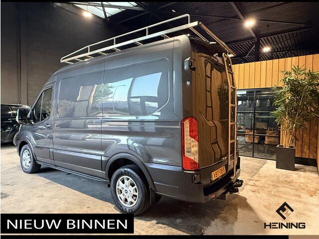 Ford TRANSIT 350 2.0 TDCI L2H2 Limited. 185 PK Automaat. Nav. Apple-carplay. camera. bi-xenon. trekhaak. 1 eigenaar.