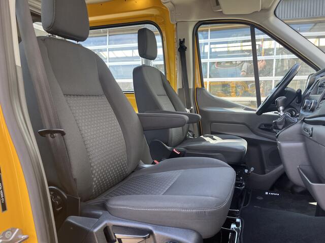 Ford TRANSIT 350 2.0 TDCI L3H2 DC RWD Airco Cruise control Trekhaak 3500kg trekgewicht Kastinrichting 5-Persoons Telefoonverbinding Stoelverwarming Euro 6