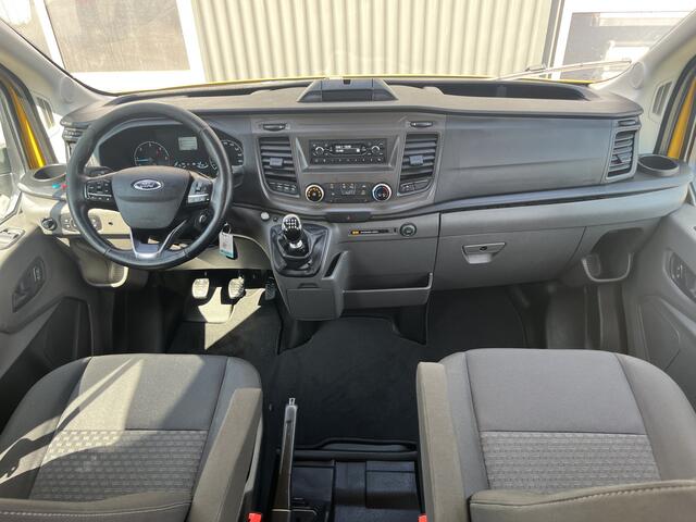 Ford TRANSIT 350 2.0 TDCI L3H2 DC RWD Airco Cruise control Trekhaak 3500kg trekgewicht Kastinrichting 5-Persoons Telefoonverbinding Stoelverwarming Euro 6