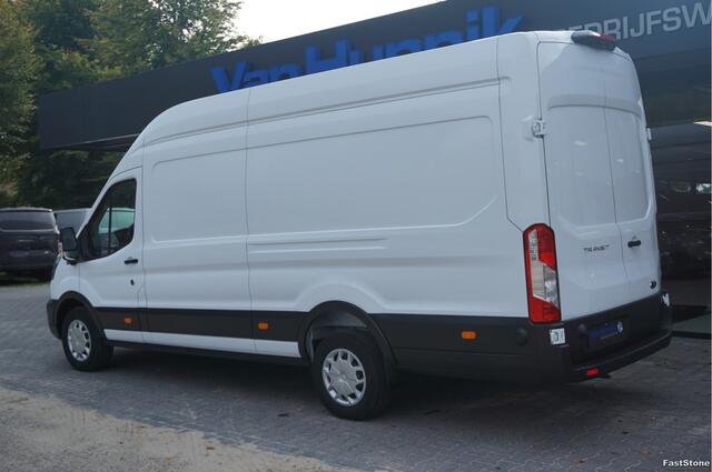 Ford TRANSIT 350L 165PK RWD-10 AUT L4H3 BPM VRIJ!! Navi, Cam, Adap. Cruise, 270° Deur, 3.5T Trekgewicht!! NR. DJ02*