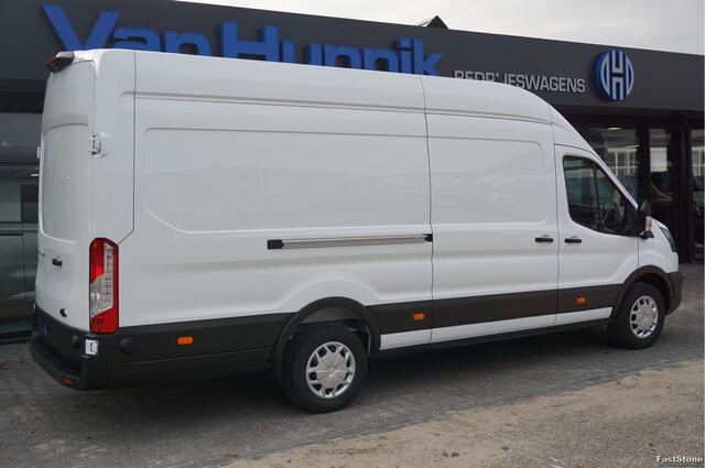 Ford TRANSIT 350L 165PK RWD-10 AUT L4H3 BPM VRIJ!! Navi, Cam, Adap. Cruise, 270° Deur, 3.5T Trekgewicht!! NR. DJ02*