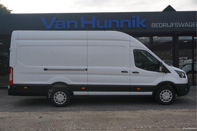 Ford TRANSIT 350L 165PK RWD-10 AUT L4H3 BPM VRIJ!! Navi, Cam, Adap. Cruise, 270° Deur, 3.5T Trekgewicht!! NR. DJ02*