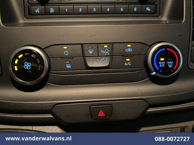 Ford TRANSIT 2.0 TDCI 130pk Bakwagen 232cm Hoog Laadklep Zijdeur Euro6 Airco | Lat om Lat betimmering Bijrijdersbank