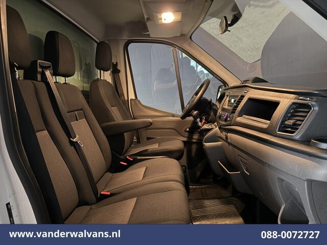 Ford TRANSIT 2.0 TDCI 130pk Bakwagen 232cm Hoog Laadklep Zijdeur Euro6 Airco | Lat om Lat betimmering Bijrijdersbank