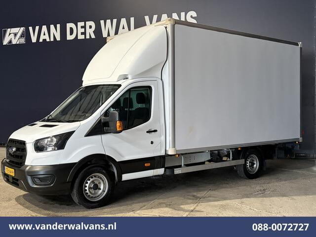 Ford TRANSIT 2.0 TDCI 130pk Bakwagen 232cm Hoog Laadklep Zijdeur Euro6 Airco | Lat om Lat betimmering Bijrijdersbank