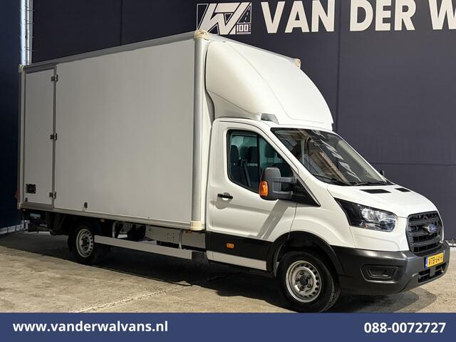 Ford TRANSIT 2.0 TDCI 130pk Bakwagen 232cm Hoog Laadklep Zijdeur Euro6 Airco | Lat om Lat betimmering Bijrijdersbank