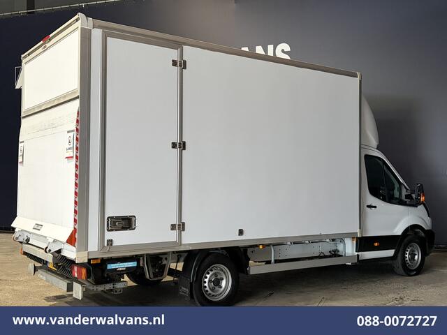 Ford TRANSIT 2.0 TDCI 130pk Bakwagen 232cm Hoog Laadklep Zijdeur Euro6 Airco | Lat om Lat betimmering Bijrijdersbank