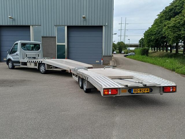 Ford TRANSIT 350 2.0 TDCI AUTOMAAT OPRIJWAGEN 1400KG | AANHANGER (80-WGV-4) | 3 ZITPL | NAVI / APPCONNECT | CAMERA | ADAP CRUISE |