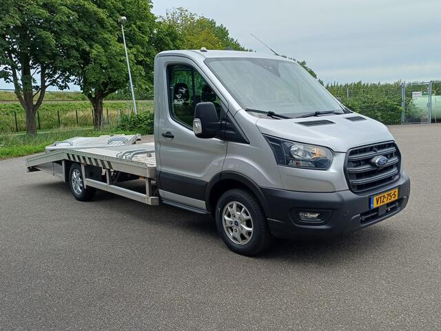 Ford TRANSIT 350 2.0 TDCI AUTOMAAT OPRIJWAGEN 1400KG | AANHANGER (80-WGV-4) | 3 ZITPL | NAVI / APPCONNECT | CAMERA | ADAP CRUISE |