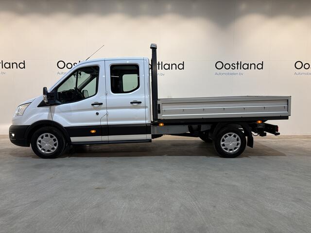 Ford TRANSIT 350 2.0 TDCI L3H1 DC Trend 4x4 / Open Laadbak / Dubbel Cabine 6 pers. / Airco / Trekhaak 2,8T / 54.500 KM !!