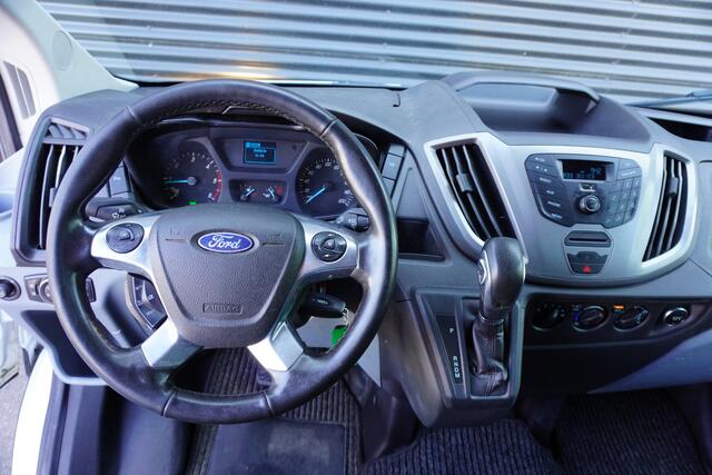 Ford TRANSIT 170pk Automaat L3H3 2 Schuifdeuren Airco Cruise control Werkplaats inrichting 3-Zits Parkeersensoren