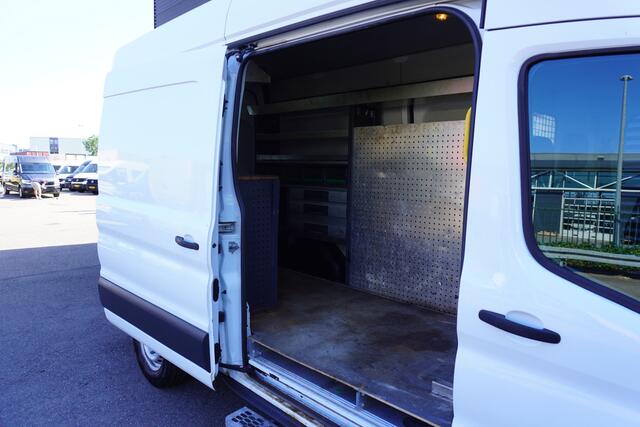 Ford TRANSIT 170pk Automaat L3H3 2 Schuifdeuren Airco Cruise control Werkplaats inrichting 3-Zits Parkeersensoren