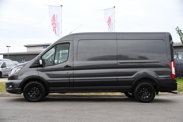 Ford TRANSIT 350 2.0 TDCI L3H2 Limited PB Edition Camera, Cruise, Carplay, Xenon, Automaat, 185pk, Stoelverwarming, Trekhaak, Sensoren, Uniek!