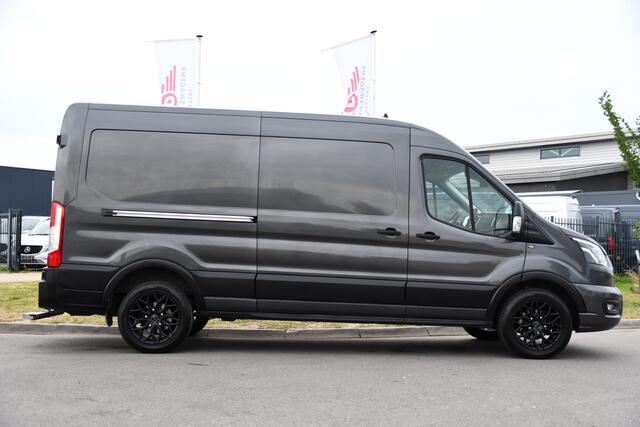 Ford TRANSIT 350 2.0 TDCI L3H2 Limited PB Edition Camera, Cruise, Carplay, Xenon, Automaat, 185pk, Stoelverwarming, Trekhaak, Sensoren, Uniek!
