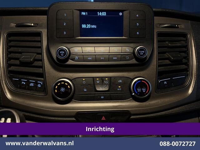 Ford TRANSIT 2.0 TDCI 130pk L3H2 Euro6 Airco | Cruisecontrol | Camera | PDC V+A | Inrichting Parkeersensoren, Verwarmde voorruit, Bijrijdersbank, Bluetooth-Telefonie