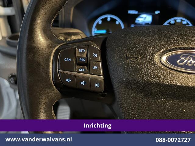 Ford TRANSIT 2.0 TDCI 130pk L3H2 Euro6 Airco | Cruisecontrol | Camera | PDC V+A | Inrichting Parkeersensoren, Verwarmde voorruit, Bijrijdersbank, Bluetooth-Telefonie