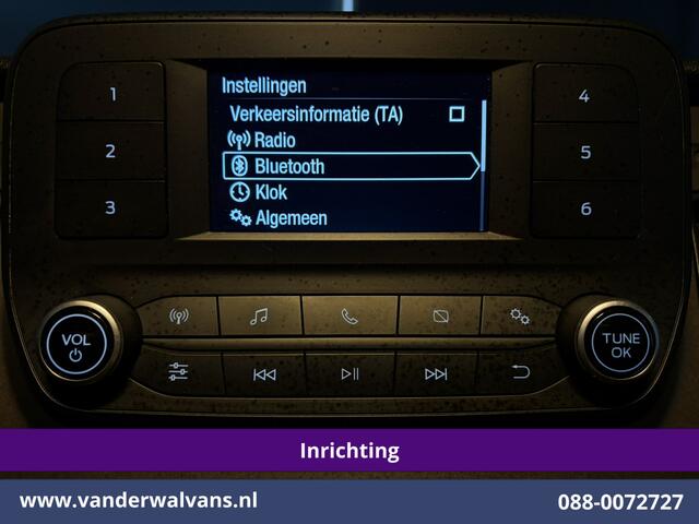 Ford TRANSIT 2.0 TDCI 130pk L3H2 Euro6 Airco | Cruisecontrol | Camera | PDC V+A | Inrichting Parkeersensoren, Verwarmde voorruit, Bijrijdersbank, Bluetooth-Telefonie