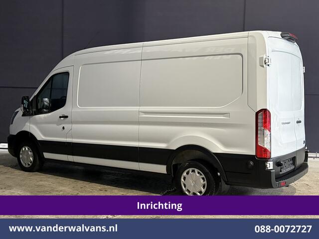 Ford TRANSIT 2.0 TDCI 130pk L3H2 Euro6 Airco | Cruisecontrol | Camera | PDC V+A | Inrichting Parkeersensoren, Verwarmde voorruit, Bijrijdersbank, Bluetooth-Telefonie