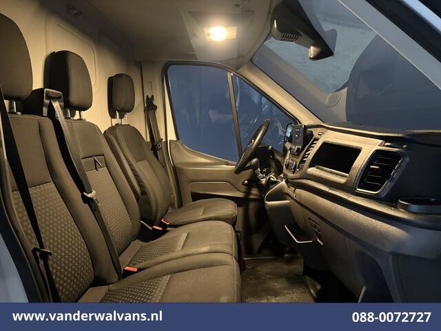 Ford TRANSIT 2.0 TDCI 131pk L3H2 Euro6 Airco | Camera | Cruisecontrol | Verwarmde Voorruit 270 Graden Achterdeuren, Parkeersensoren, Bijrijdersbank