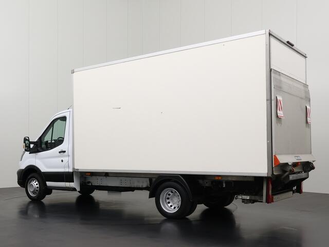 Ford TRANSIT Bakwagen+Laadklep | Dubbellucht | Airco | Cruise | 3-Zits
