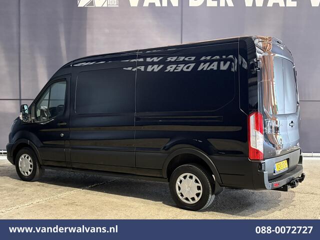 Ford TRANSIT 2.0 TDCI 130pk L3H2 Euro6 Airco | Apple Carplay | Adaptieve Cruisecontrol | 2500kg Trekhaak Android Auto, Verwarmde Voorruit, Parkeersensoren, Bijrijdersbank