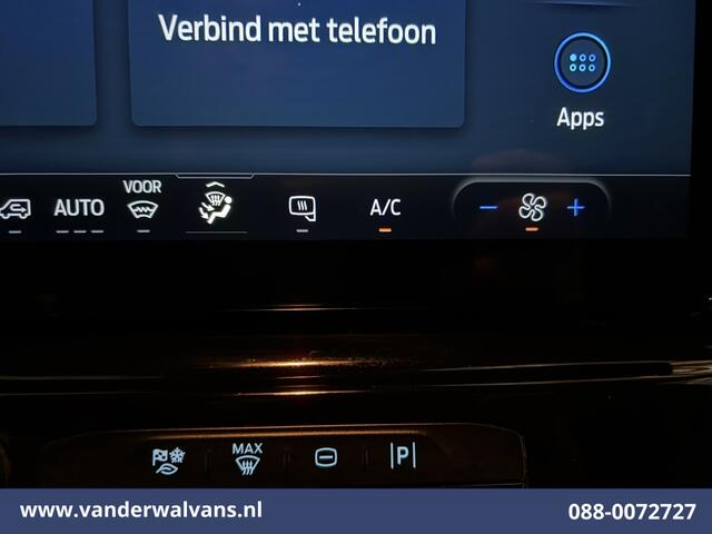 Ford TRANSIT 2.0 TDCI 130pk L3H2 Euro6 Airco | Apple Carplay | Adaptieve Cruisecontrol | 2500kg Trekhaak Android Auto, Verwarmde Voorruit, Parkeersensoren, Bijrijdersbank