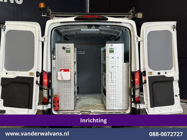 Ford TRANSIT 2.0 TDCI 130pk L2H2 Inrichting Euro6 Airco | Omvormer | Imperiaal | Camera | Apple Carplay Android Auto, LED, Cruisecontrol, Verwarmde voorruit, Parkeersensoren, Bijrijdersbank