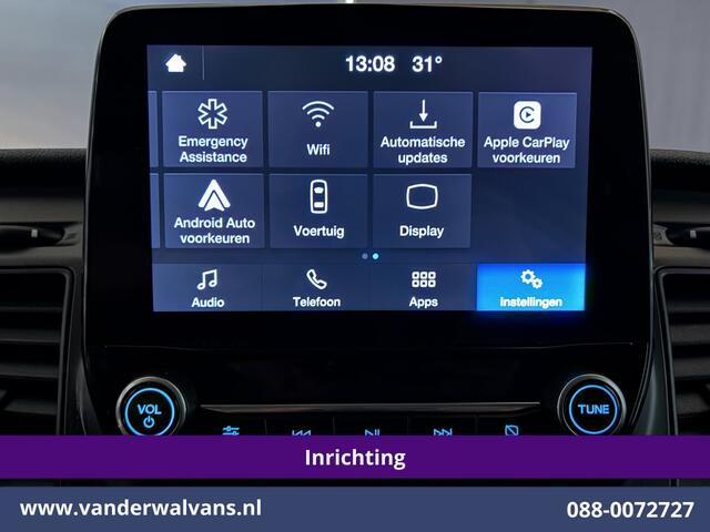 Ford TRANSIT 2.0 TDCI 130pk L2H2 Inrichting Euro6 Airco | Omvormer | Imperiaal | Camera | Apple Carplay Android Auto, LED, Cruisecontrol, Verwarmde voorruit, Parkeersensoren, Bijrijdersbank