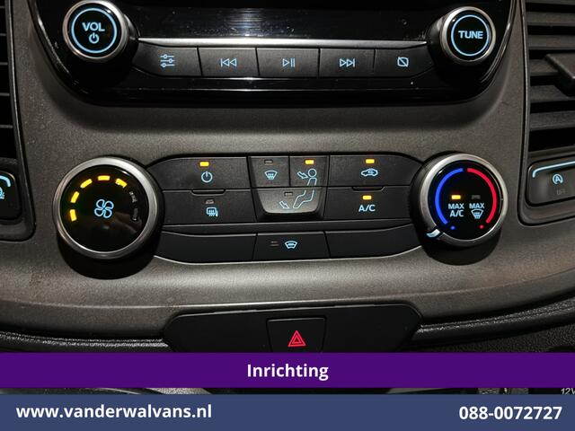 Ford TRANSIT 2.0 TDCI 130pk L2H2 Inrichting Euro6 Airco | Omvormer | Imperiaal | Camera | Apple Carplay Android Auto, LED, Cruisecontrol, Verwarmde voorruit, Parkeersensoren, Bijrijdersbank