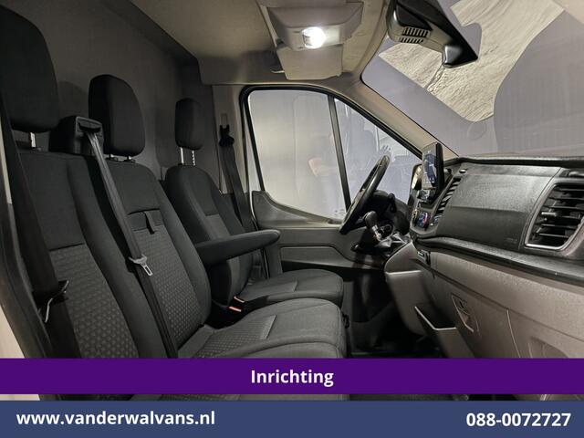 Ford TRANSIT 2.0 TDCI 130pk L2H2 Inrichting Euro6 Airco | Omvormer | Imperiaal | Camera | Apple Carplay Android Auto, LED, Cruisecontrol, Verwarmde voorruit, Parkeersensoren, Bijrijdersbank