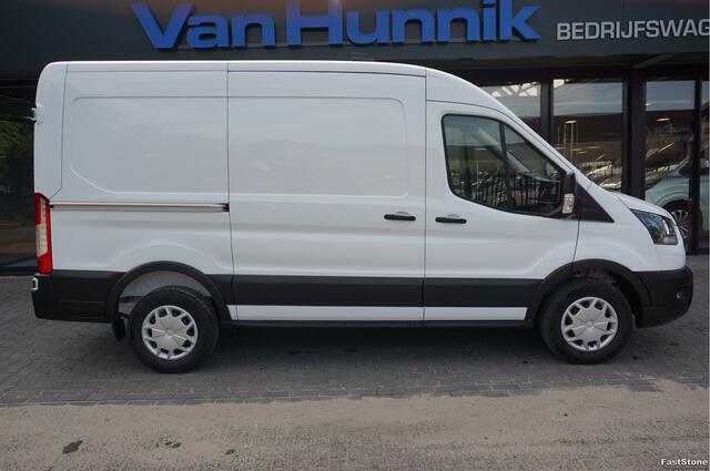 Ford TRANSIT 350M 105PK L2H2 BPM VRIJ!! 12" Sync 4 Apple CP/Android A. Camera, Trekhaak!! NR. A19