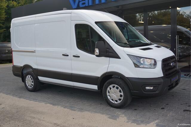 Ford TRANSIT 350M 105PK L2H2 BPM VRIJ!! 12" Sync 4 Apple CP/Android A. Camera, Trekhaak!! NR. A19