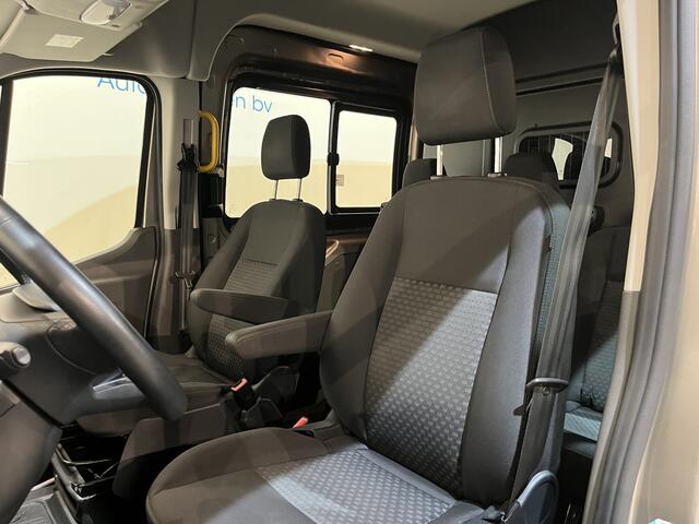 Ford TRANSIT 350 2.0 TDCI L3H2 DC Dubbel Cabine Trend 170 PK Automaat / Euro 6 / Airco / CarPlay / Adap. Cruise Control / Camera 360 / Navigatie / 65.000 KM !!