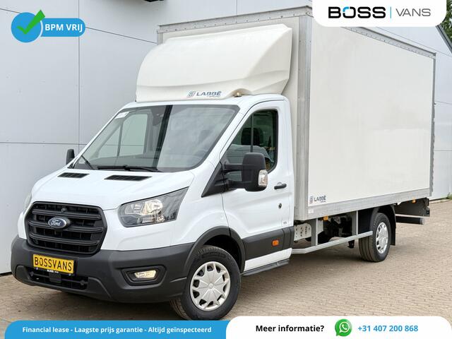 Ford TRANSIT 2.0 TDCI 130PK Laadklep Airco Bakwagen Cruise Control Lane Assist Koffer Meubelbak