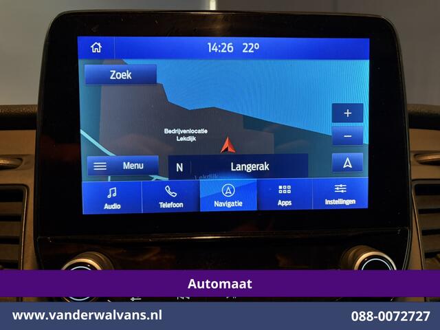 Ford TRANSIT 2.0 TDCI 170pk Automaat L3H3 Euro6 Airco | Navigatie | Apple Carplay | Cruisecontrol | LED Android Auto, Parkeersensoren, Stoelverwarming, Verwarmde voorruit, Bijrijdersbank