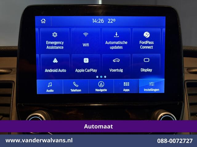 Ford TRANSIT 2.0 TDCI 170pk Automaat L3H3 Euro6 Airco | Navigatie | Apple Carplay | Cruisecontrol | LED Android Auto, Parkeersensoren, Stoelverwarming, Verwarmde voorruit, Bijrijdersbank
