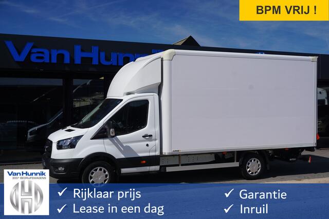 Ford TRANSIT 350L L5 165PK Bakwagen BPM VRIJ!! Airco, Stoel verw. Camera, Dhollandia Klep!! NR. R01*