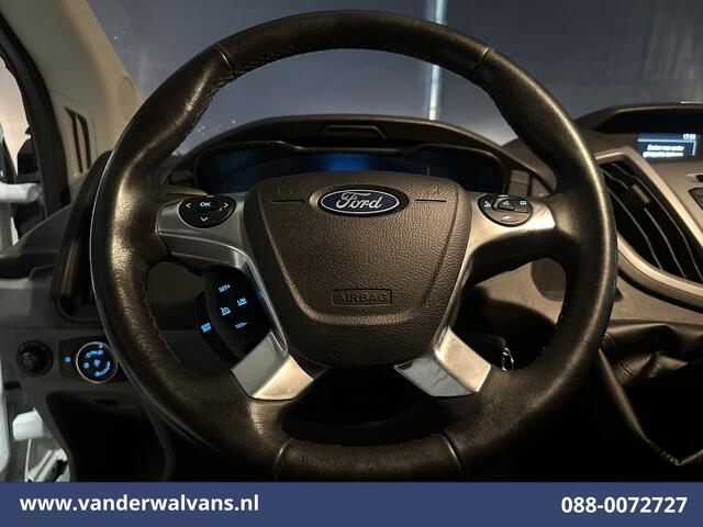 Ford TRANSIT 2.0 TDCI L2H2 Euro6 Airco | Imperiaal | 2800kg Trekhaak | Cruisecontrol | Stoelverwarming Elektrisch verstelbare bestuurdersstoel, Sidebars, Parkeersensoren, Bijrijdersbank