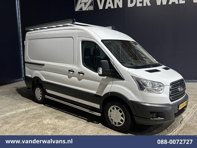 Ford TRANSIT 2.0 TDCI L2H2 Euro6 Airco | Imperiaal | 2800kg Trekhaak | Cruisecontrol | Stoelverwarming Elektrisch verstelbare bestuurdersstoel, Sidebars, Parkeersensoren, Bijrijdersbank