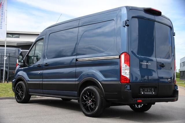 Ford TRANSIT 350 2.0 TDCI L2H2 PB Edition Camera, Cruise, Carplay, 170pk, Stoelverwarming, Automaat, 2 x schuifdeur, LED, Sensoren, Multimedia, Uniek!