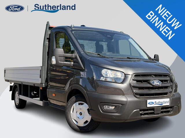 Ford TRANSIT 350 2.0 TDCI L3H1 Trend AWD | SCI | 165pk | Open laadbak | Vierwielaandrijving | BPM-vrij | Stoelverwarming | Elektrisch verstelbare stoel | Keyless entry | Spatlappen voor | Buitenspiegels met lange arm