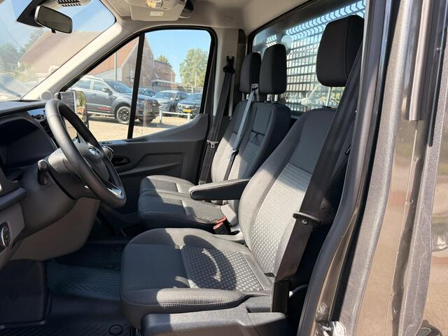 Ford TRANSIT 350 2.0 TDCI L3H1 Trend AWD | SCI | 165pk | Open laadbak | Vierwielaandrijving | BPM-vrij | Stoelverwarming | Elektrisch verstelbare stoel | Keyless entry | Spatlappen voor | Buitenspiegels met lange arm