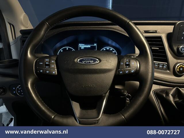 Ford TRANSIT 2.0 TDCI 130pk L4H3 Euro6 Airco | Camera | Cruisecontrol | Verwarmde voorruit | Parkeersensoren, Bijrijdersbank