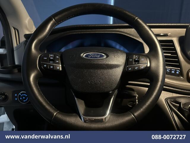 Ford TRANSIT 2.0 TDCI 130pk L4H3 Euro6 Airco | Camera | Cruisecontrol | Verwarmde voorruit | Parkeersensoren, Bijrijdersbank