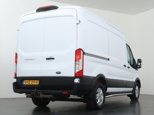 Ford TRANSIT 350 2.0 TDCI | L2 H2 | AUTOMAAT | LIMITED BI-XENON KOPLAMPEN | NAVIGATIE | STOELVERWARMING | ACHTERUITRIJCAMERA | TREKHAAK | BETIMMERDE LAADRUIMTE | ADAPTIEVE CRUISE CONTROL