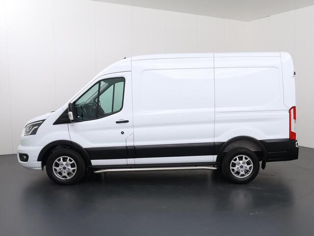 Ford TRANSIT 350 2.0 TDCI | L2 H2 | AUTOMAAT | LIMITED BI-XENON KOPLAMPEN | NAVIGATIE | STOELVERWARMING | ACHTERUITRIJCAMERA | TREKHAAK | BETIMMERDE LAADRUIMTE | ADAPTIEVE CRUISE CONTROL