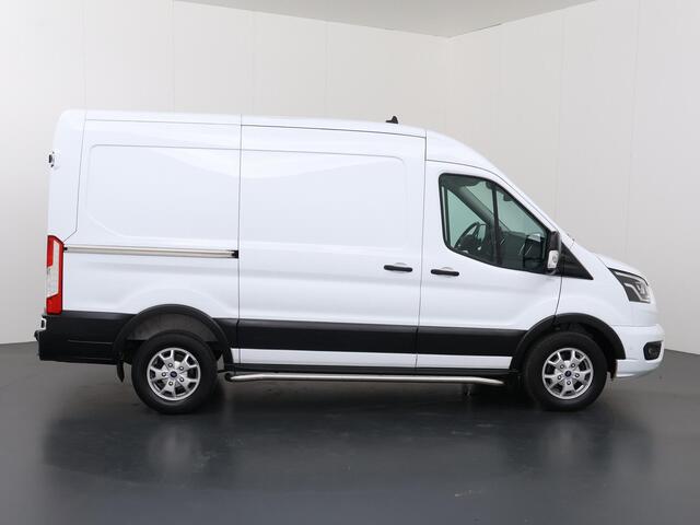 Ford TRANSIT 350 2.0 TDCI | L2 H2 | AUTOMAAT | LIMITED BI-XENON KOPLAMPEN | NAVIGATIE | STOELVERWARMING | ACHTERUITRIJCAMERA | TREKHAAK | BETIMMERDE LAADRUIMTE | ADAPTIEVE CRUISE CONTROL