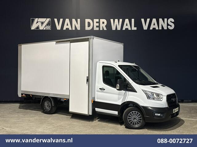 Ford TRANSIT 2.0 TDCI 131pk Bakwagen Laadklep Zijdeur Euro6 Airco | Navigatie | Camera | Apple Carplay Android Auto, Cruisecontrol, Stoelverwarming