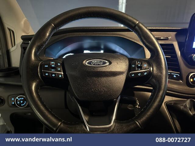 Ford TRANSIT 2.0 TDCI 131pk Bakwagen Laadklep Zijdeur Euro6 Airco | Navigatie | Camera | Apple Carplay Android Auto, Cruisecontrol, Stoelverwarming